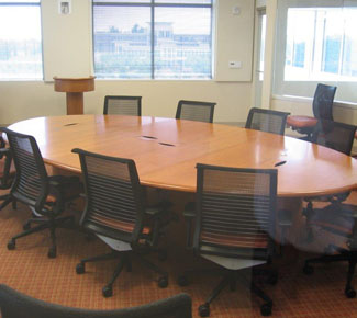 Small Oval Conference Room Table